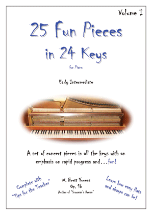 Information about 25 Fun Pieces in 24 Keys