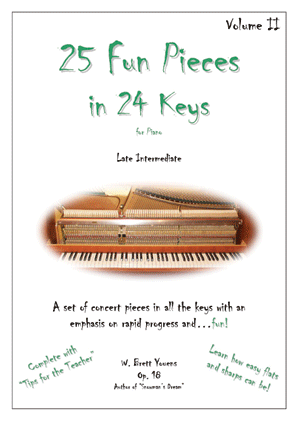 25 Fun Pieces in 24 Keys Volume 2